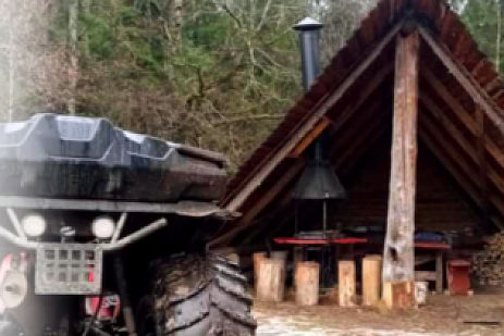  Лесная сказка. Путешествие в уединенную хижину в 20 км от населенного пункта